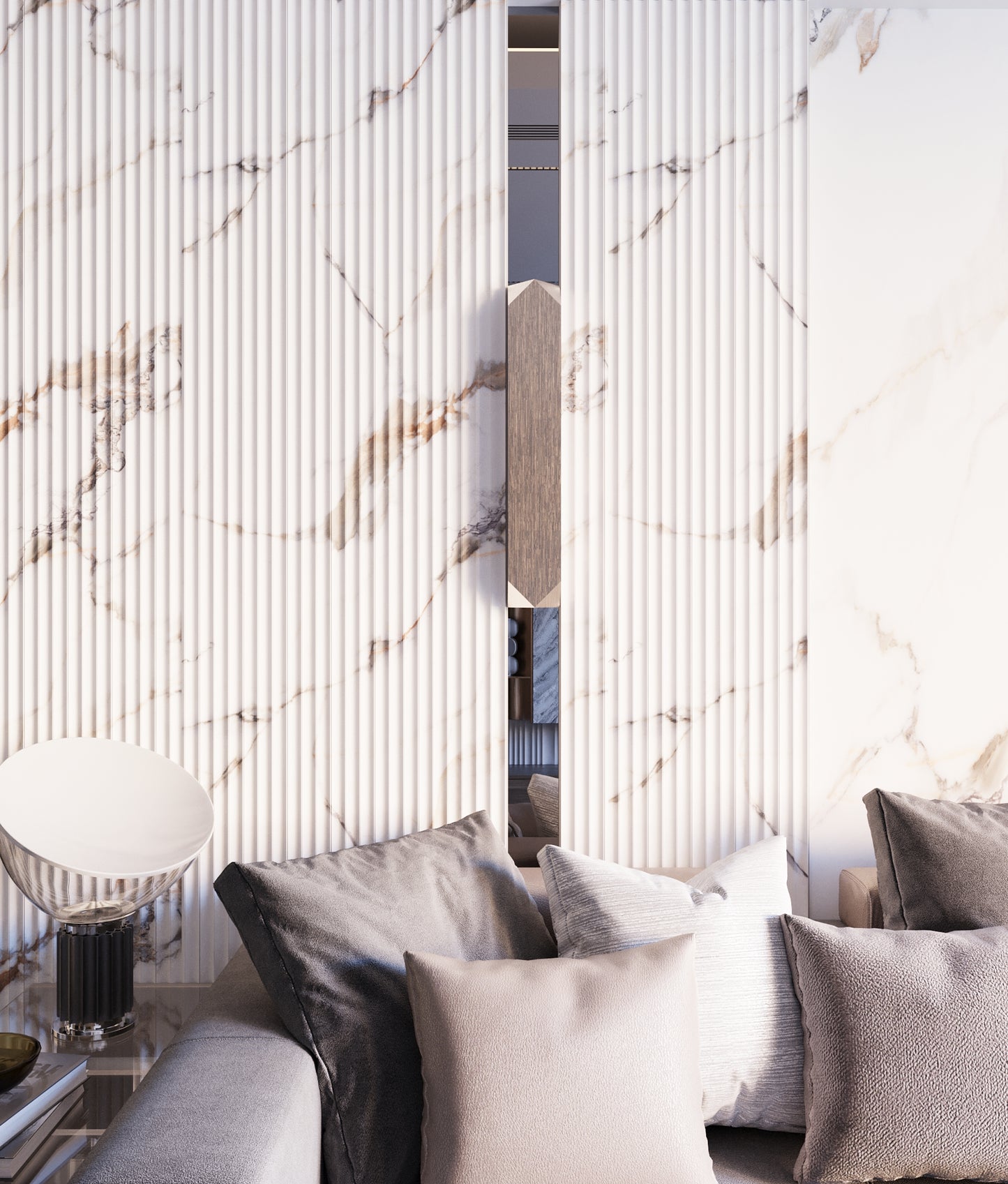 Carrara Marble - Inner Arc