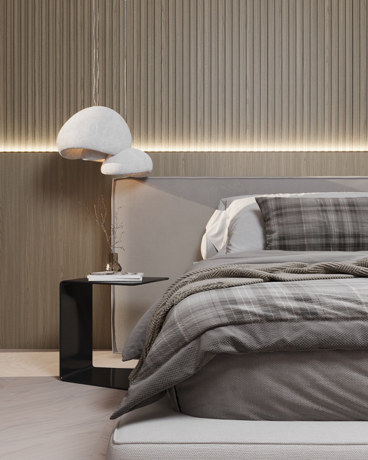 Birch Wood - Large Fluted