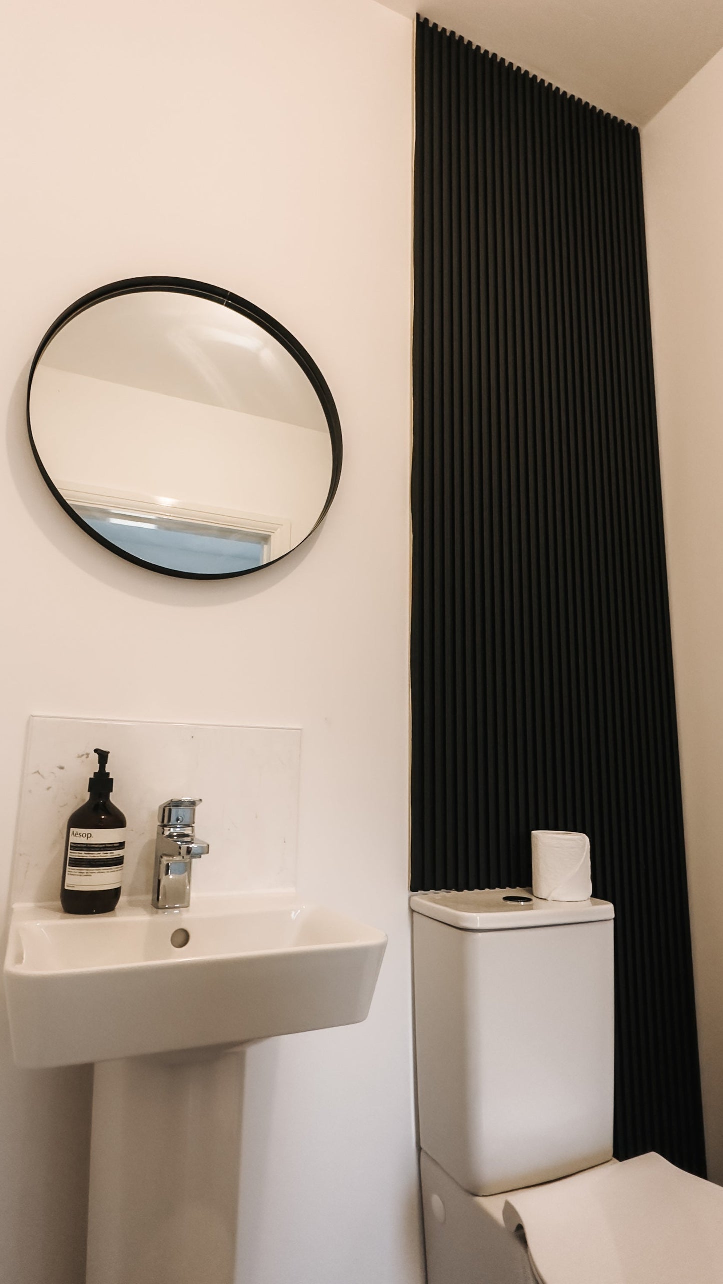 Matte Black - Deep Small Fluted