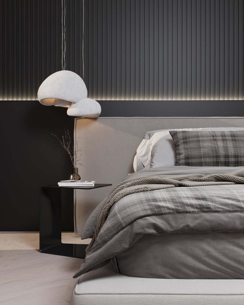 Matte Black - Large Fluted