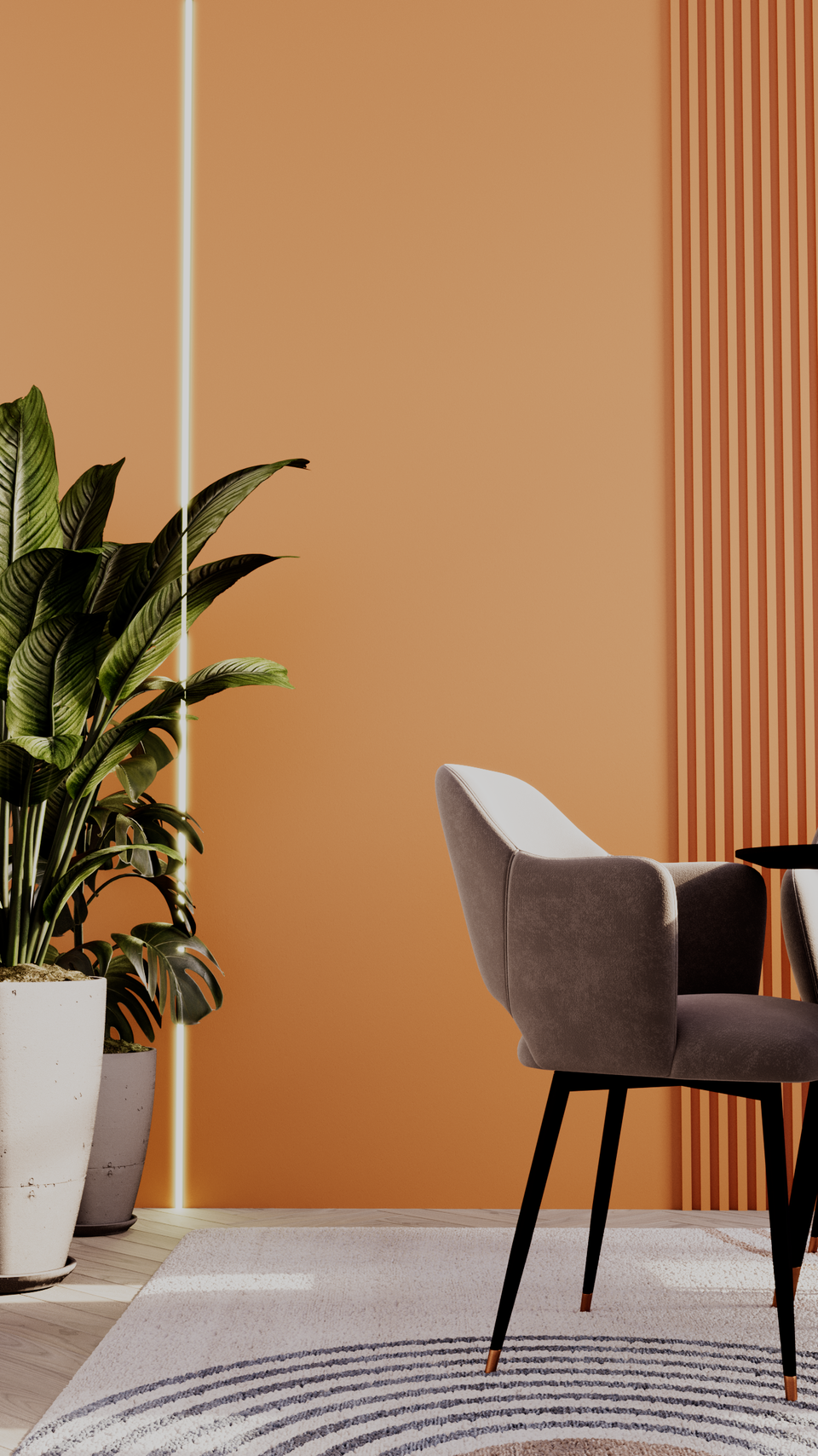Hermes Orange - Flat Panel