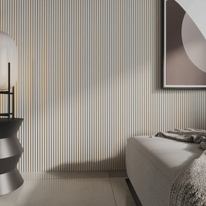 Muted Beige - Arc Fluted