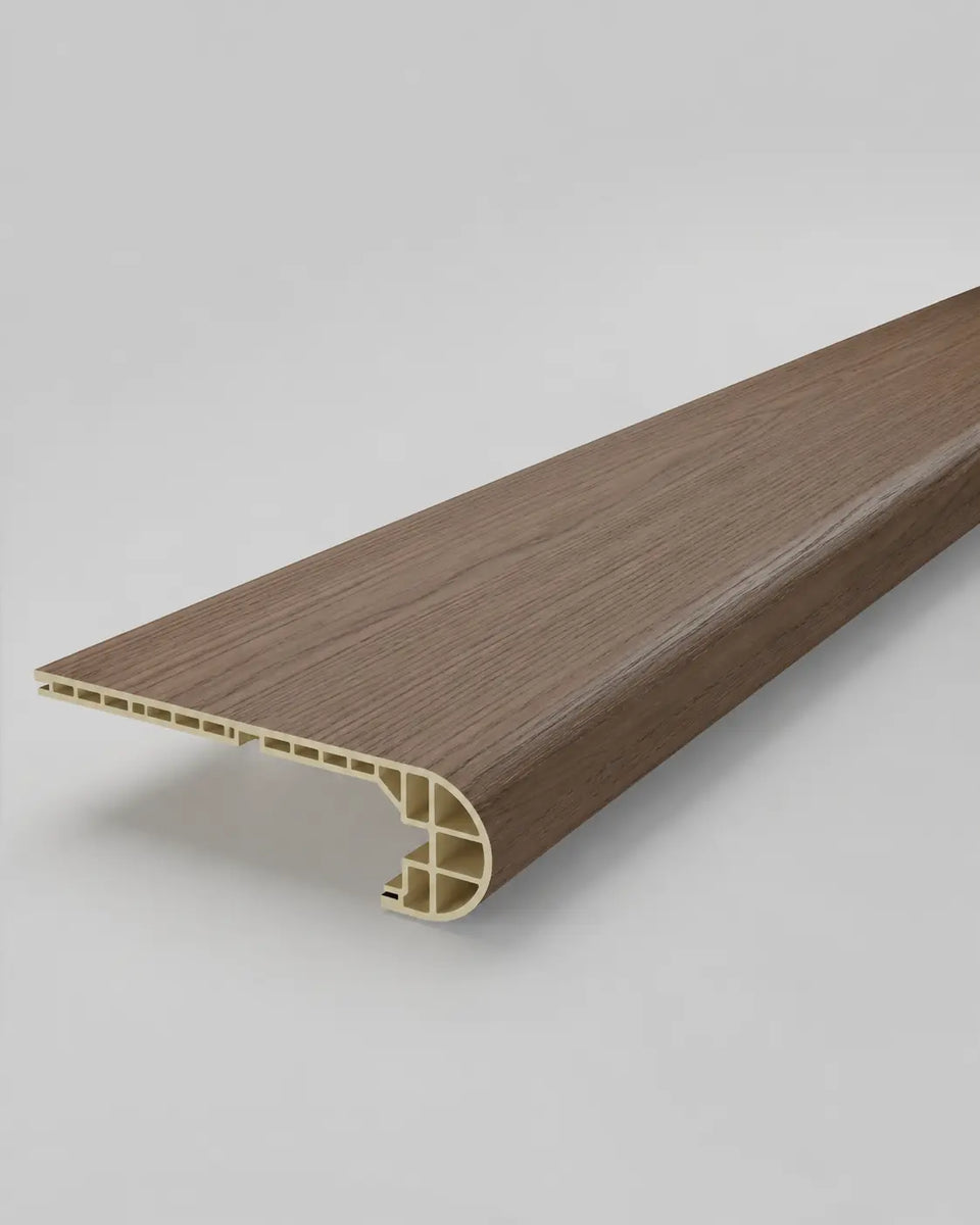 Birch Wood - Bullnose LED Trim - Flat Panel