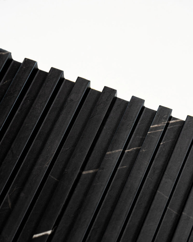 Black Marble - Deep Small Fluted