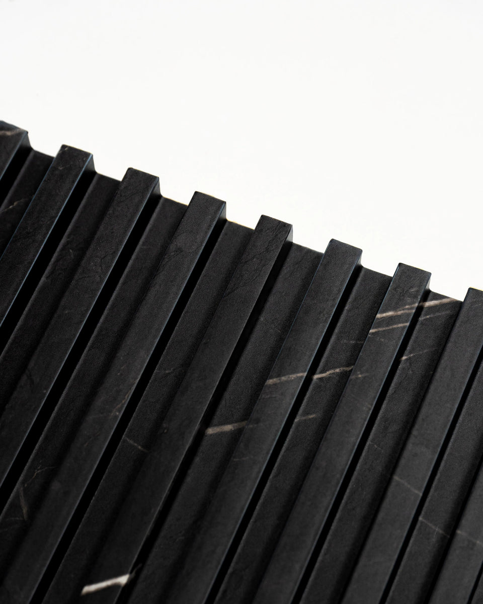 Black Marble - Deep Small Fluted