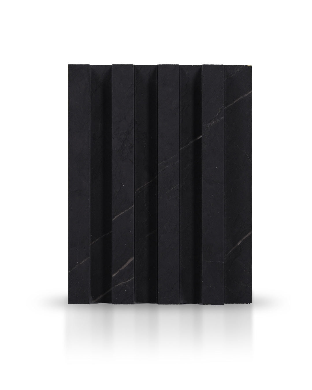 Black Marble - Large Fluted