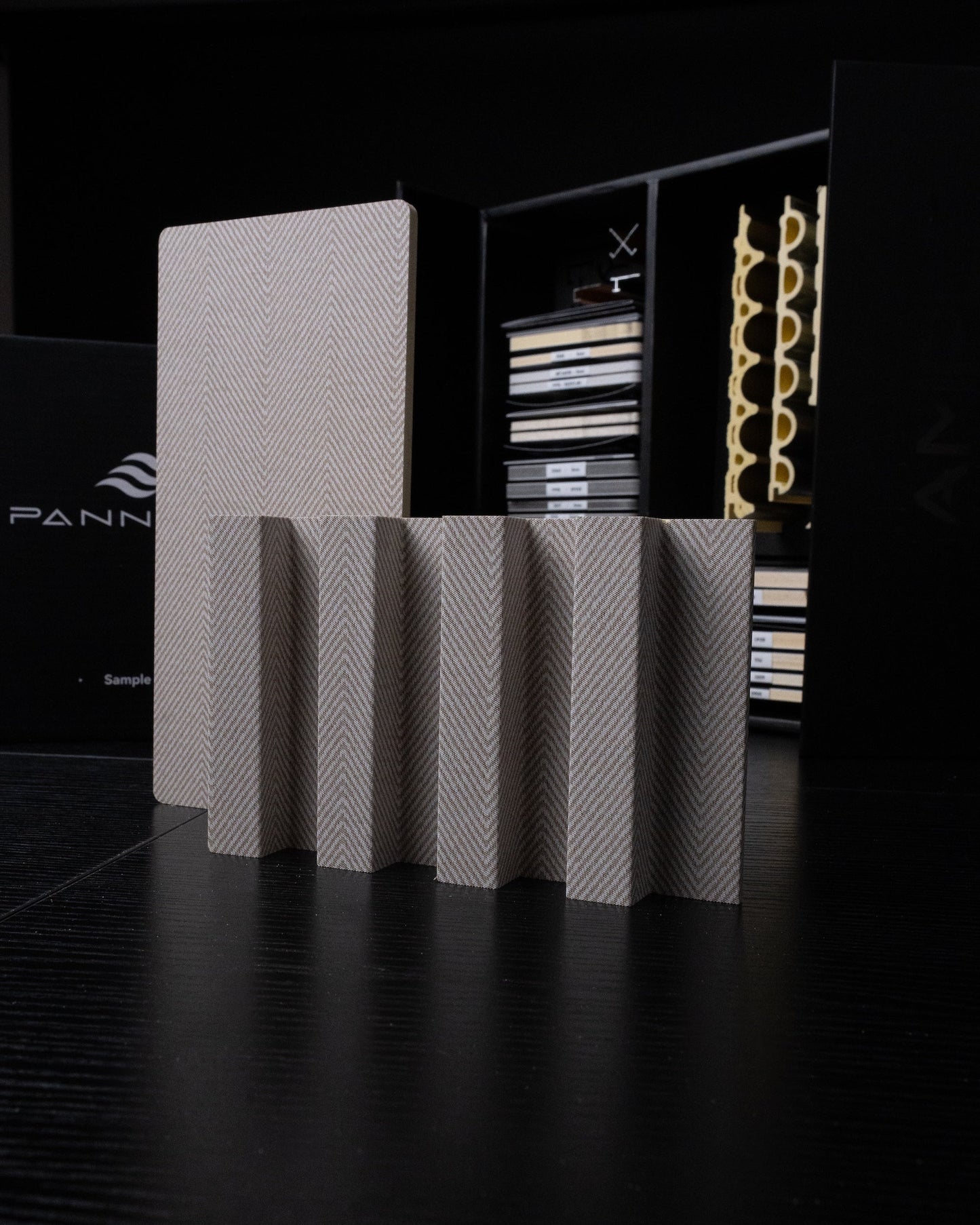 Herringbone Twill - Large Fluted