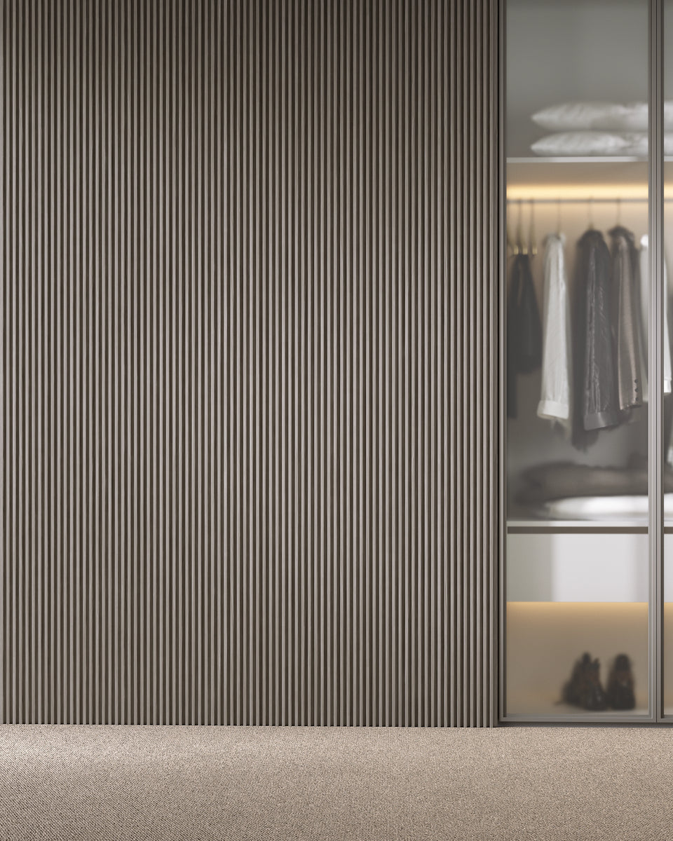 Grey Oak - Deep Small Fluted