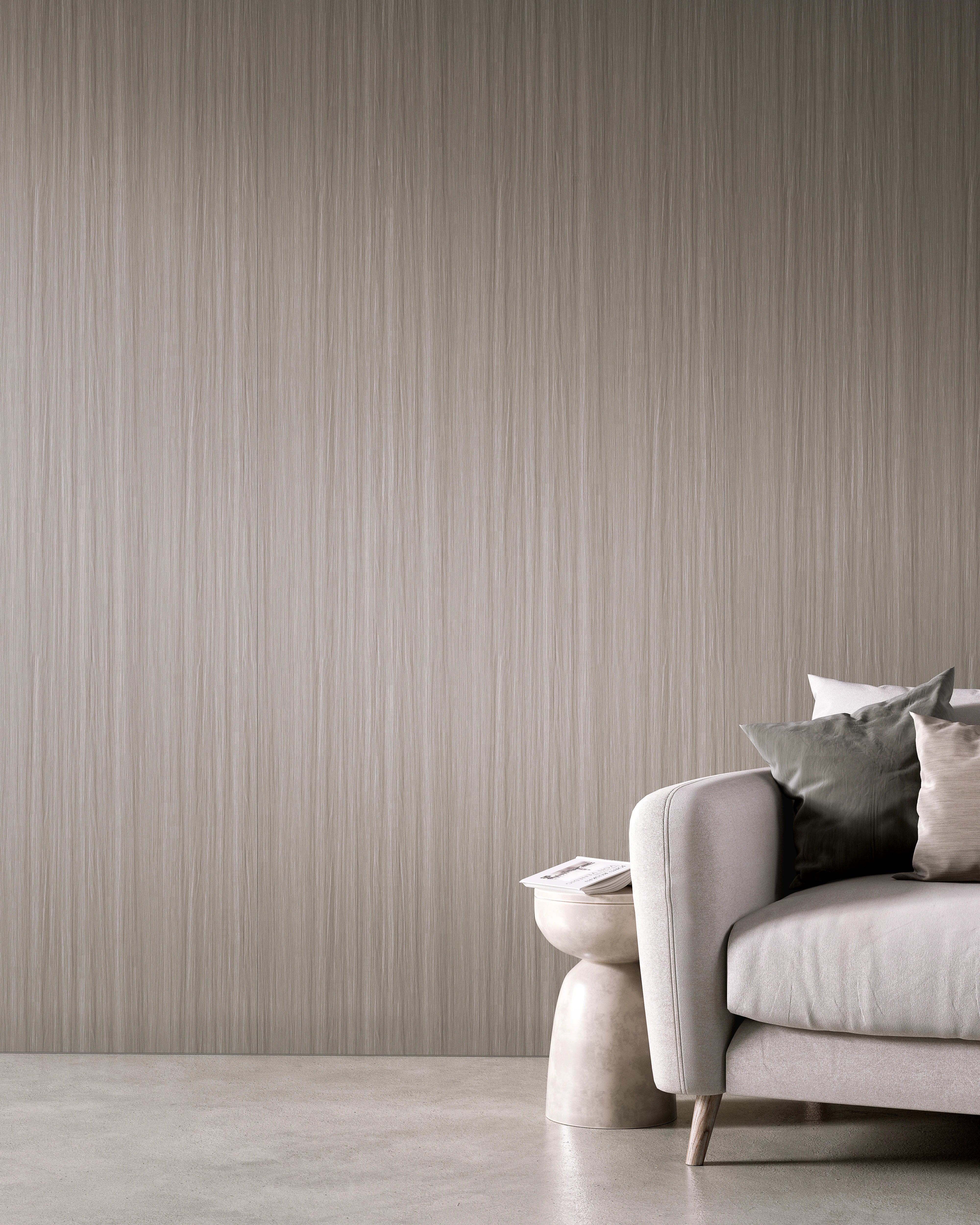 Grey Oak - Flat Panel