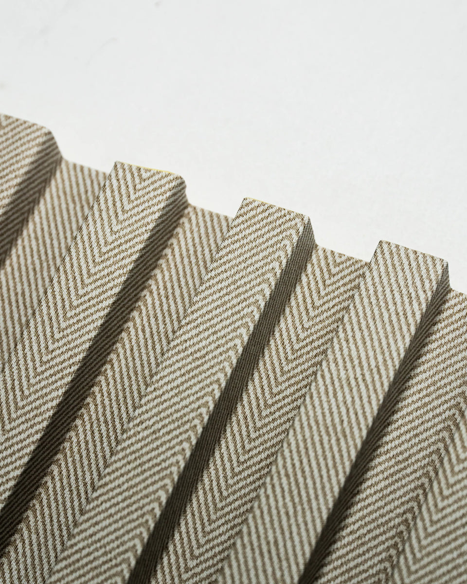 Herringbone Twill - Large Fluted