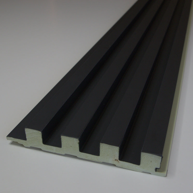 Matte Black - Large Fluted