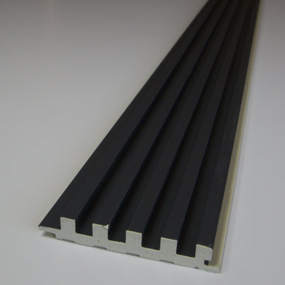 Matte Black - Deep Small Fluted