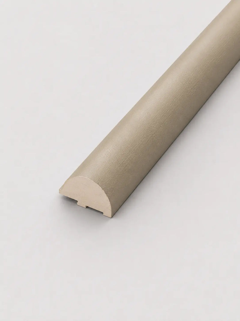 Muted Beige - Veneer Matched Edge Strip Trim - Arc Fluted