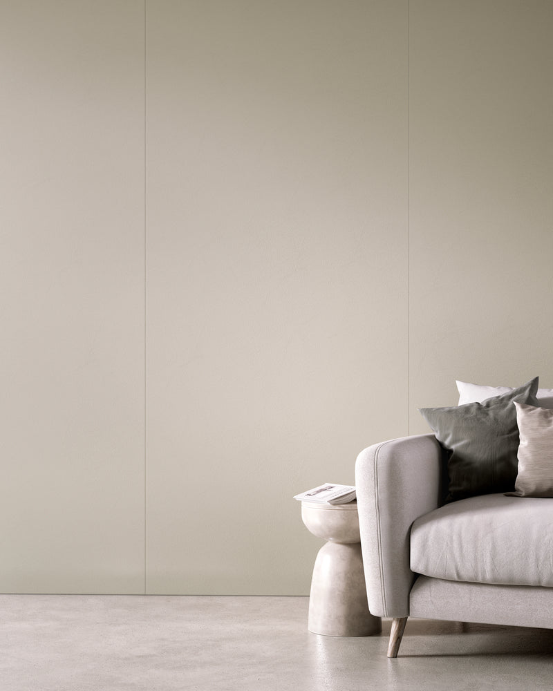 Off White Leather - Flat Panel