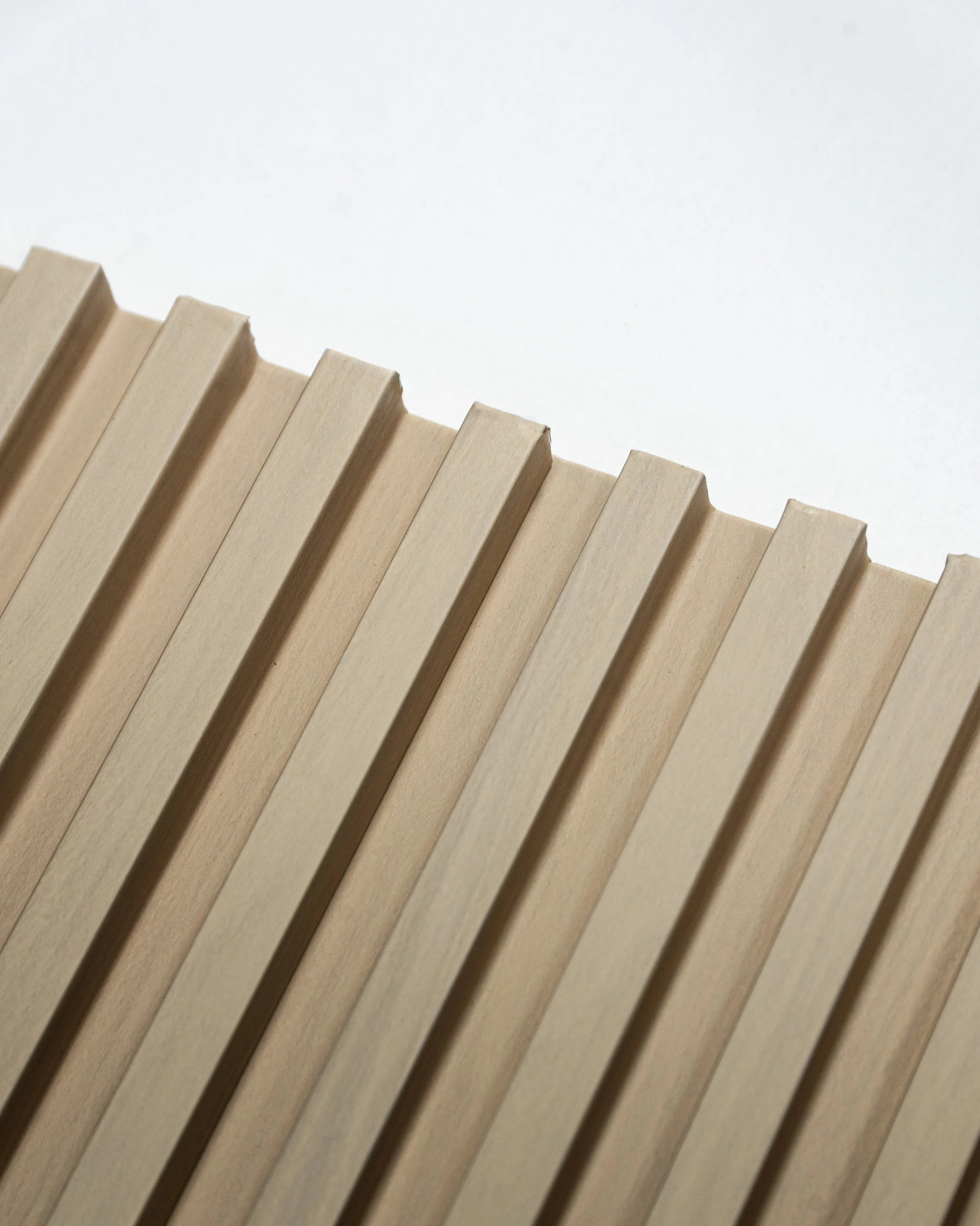 Poplar Wood - Deep Small Fluted