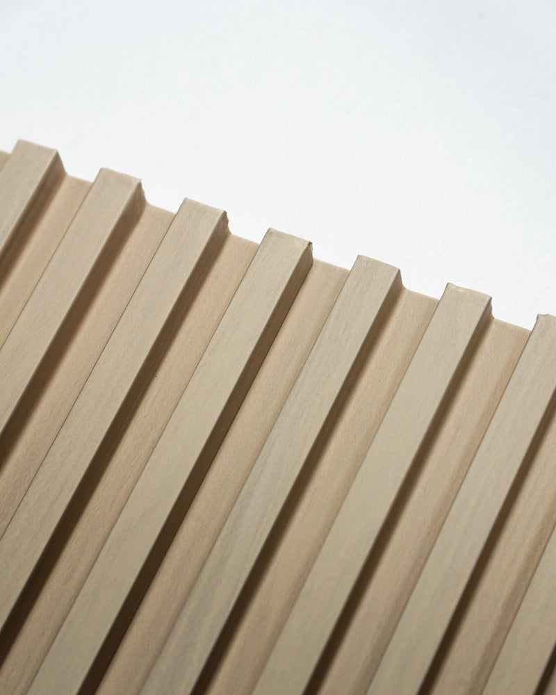Poplar Wood - Deep Small Fluted