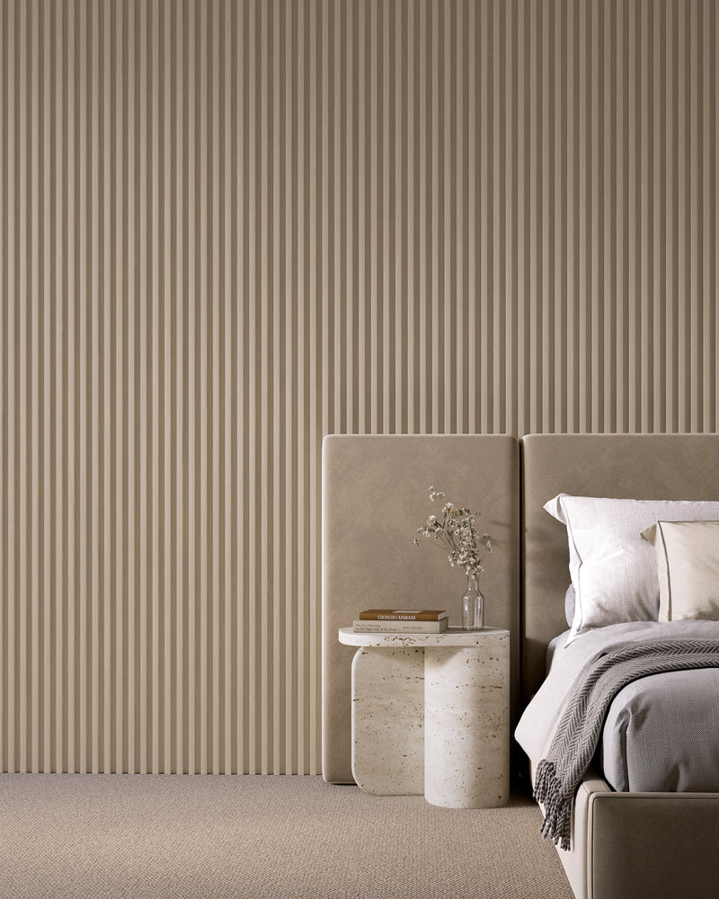 Poplar Wood - Large Fluted