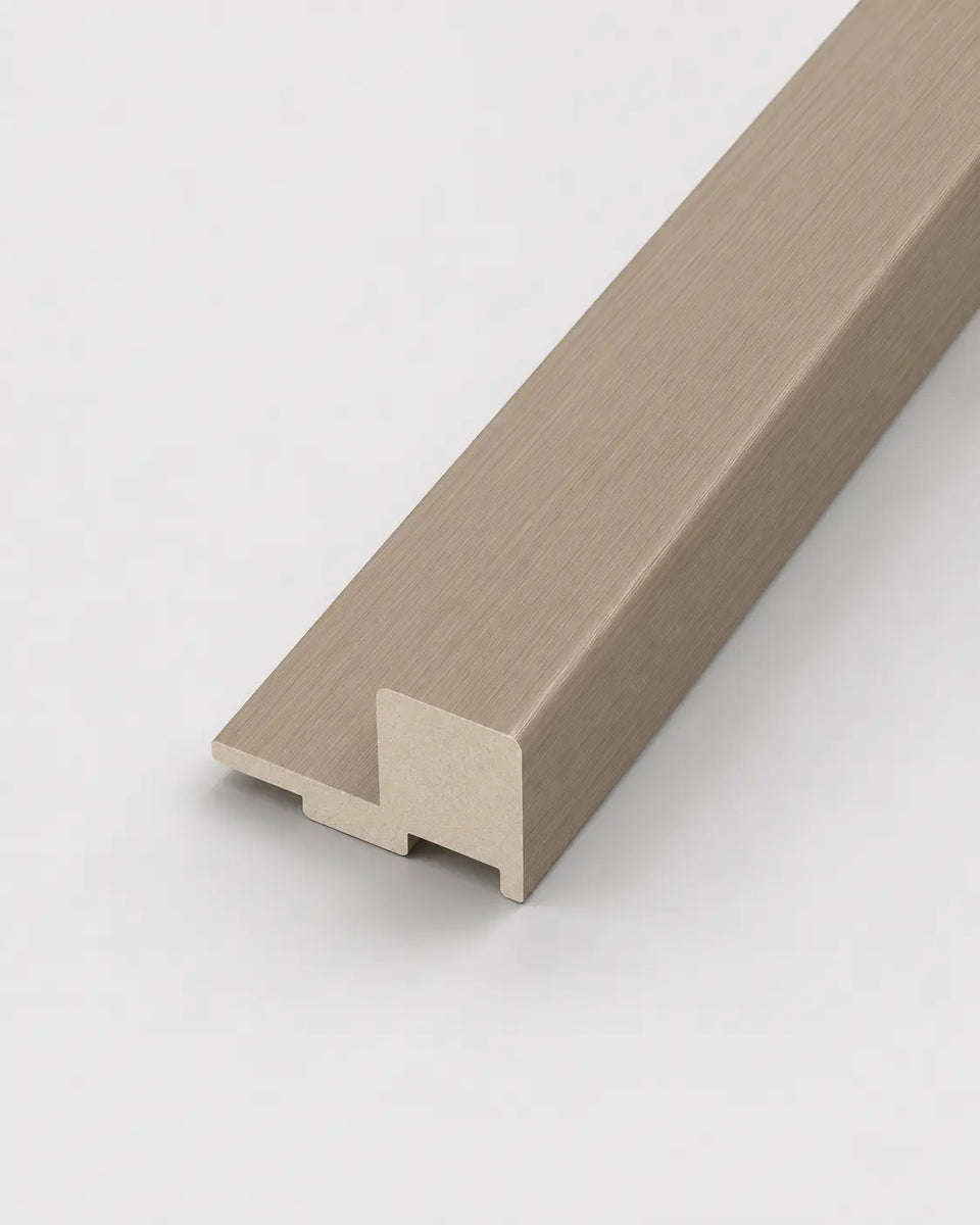 Poplar Wood - Veneer Matched Edge Strip Trim - Large Fluted