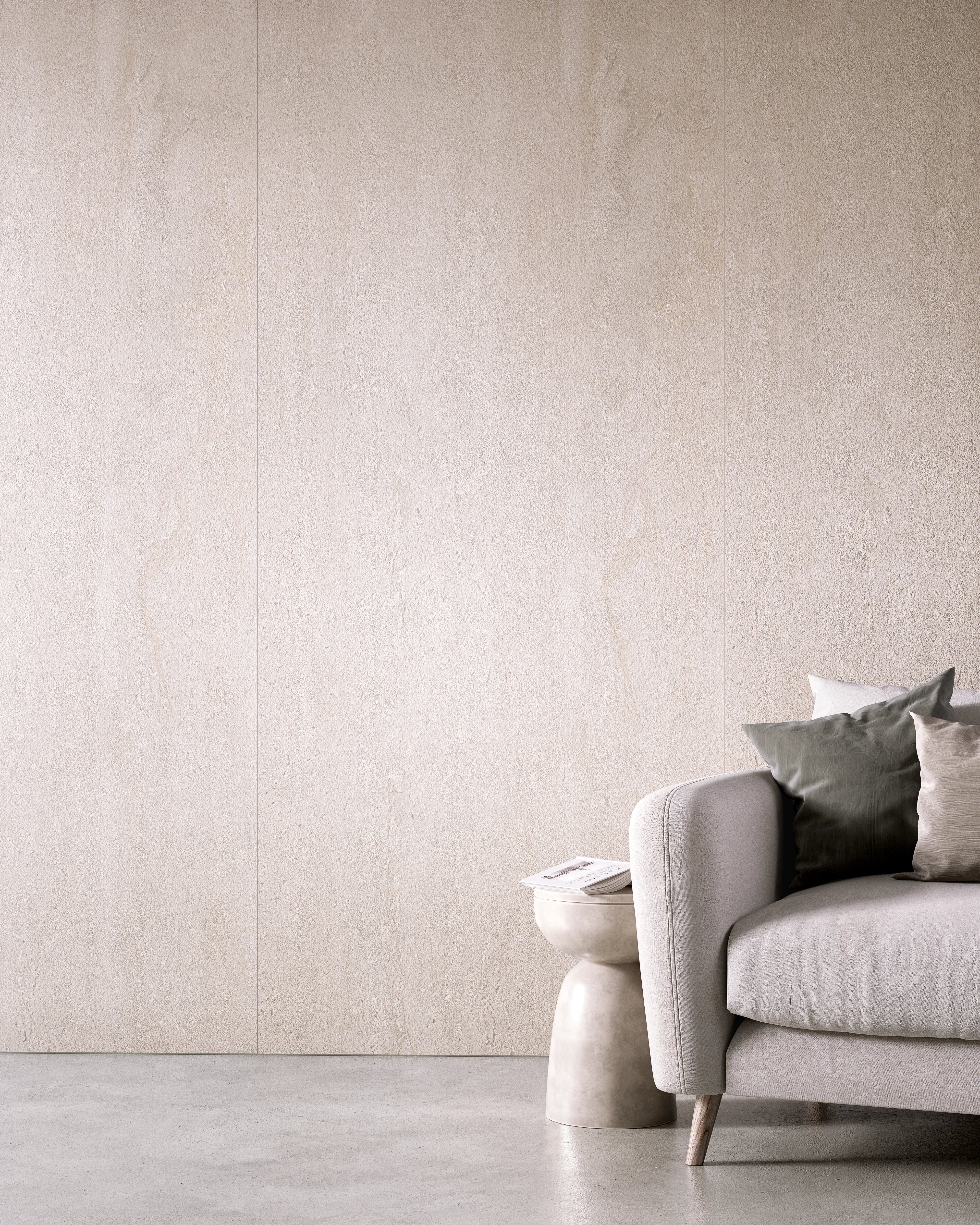 Washed Travertine - Flat Panel