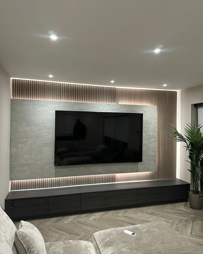 Birch Wood - Large Fluted